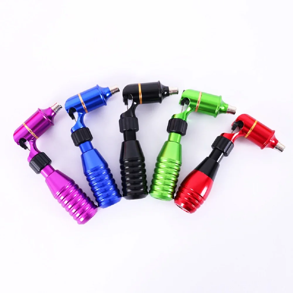 

Lightweight Rotary Motor Tattoo Machine Professional Aircraft Aluminum Alloy Carved Permanent Makeup Pen Body Art Gun Beginner