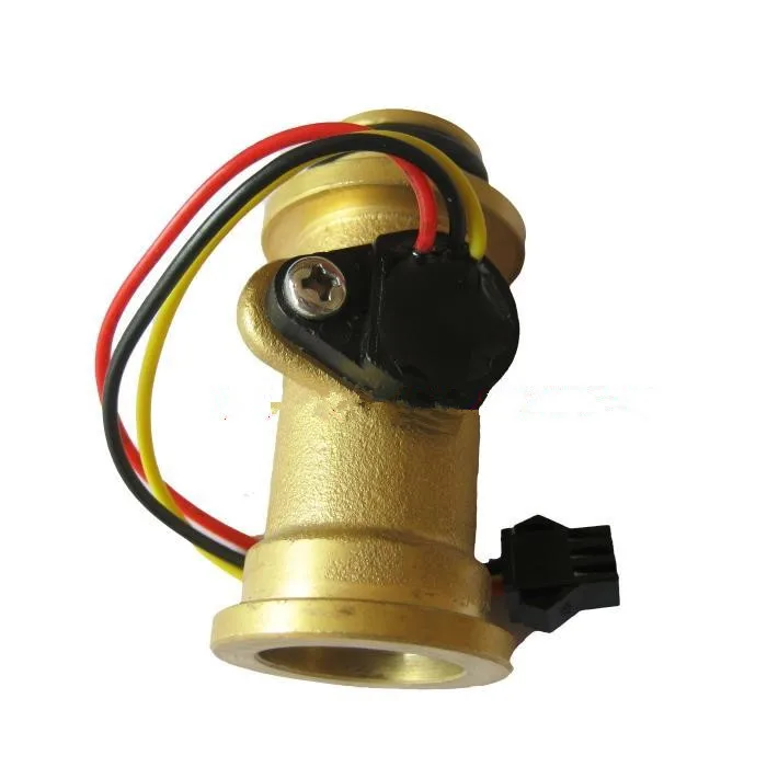 G1/2 0.3 10L/min 2.0MPa DC3 24V Water heaters flow meter sensors Hall