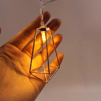 

Battery Operated Iron Battery LED Light String Water Drop Shape for Holiday Party Outdoor Lighting Garden Light Warm White