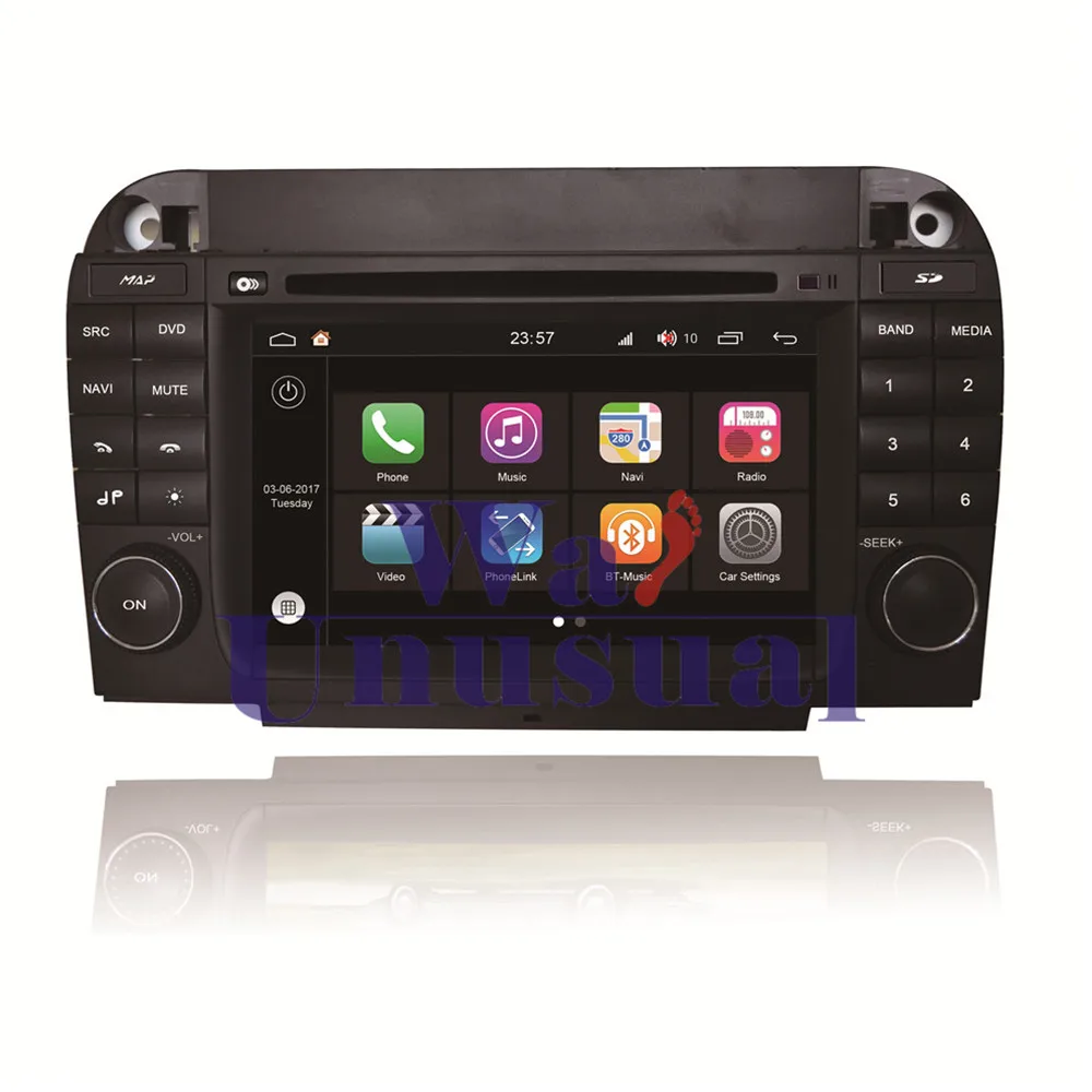 Flash Deal WANUSUAL 7" WINCA S190 Android 7.1 Quad Core 16G 2G RAM Car DVD Player for Benz S Class old W220 GPS Navi Bluetooth WIFI Maps 0