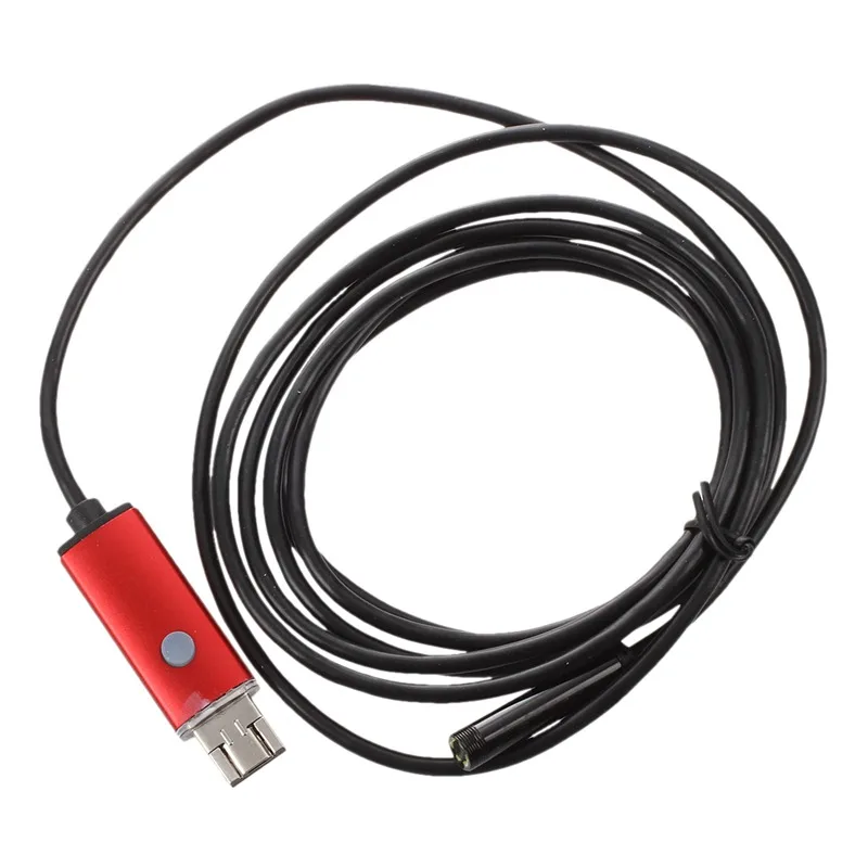 

Waterproof 7mm 6LED Android Mobile phones Endoscope 5M Red