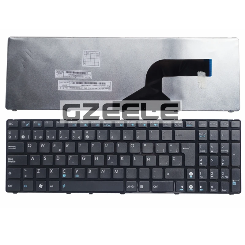 GZEELE SP для ASUS X5MJV X5MS X5MSM X5MSN X5MSV X5MTA X5MTK PRO64D PRO64DA испанская клавиатура Teclado для ноутбука/Тетрадь QWERTY клавиатура