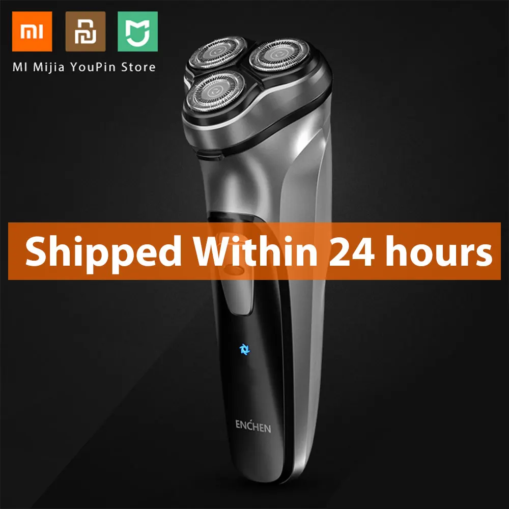

Xiaomi 2019 NEW Enchen BlackStone 3D Electric Shave-r Razor Men Washable Type-C Rechargeable Shaving Beard Machi Male