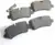 2013 Новый комплект задних тормозных колодок auto car PAD KIT-FR ДИСКОВЫЙ ТОРМОЗ для SAIC MG6 ROEWE 550 Автомобильная часть 10084008