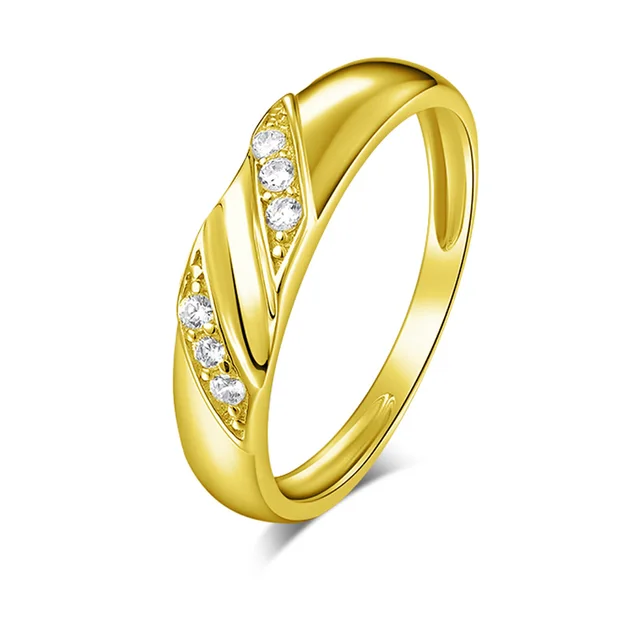 Ainuoshi 6.4g real gold trio rings 10k yellow gold couple wedding ring AINUOSHI 6.4g Real Gold TRIO Rings 10k Yellow Gold Couple Wedding Ring