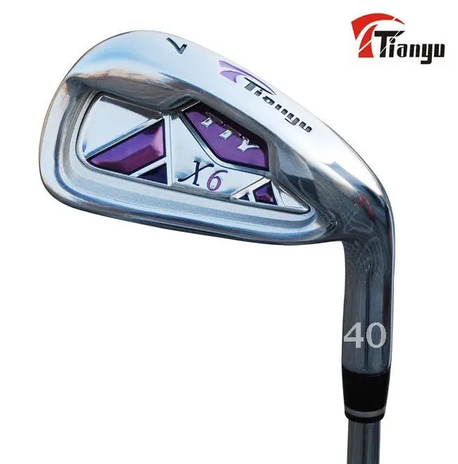 sagar irons 37'' Women's Beginner iron 7 Golf Clubs Purple 5pcs Free