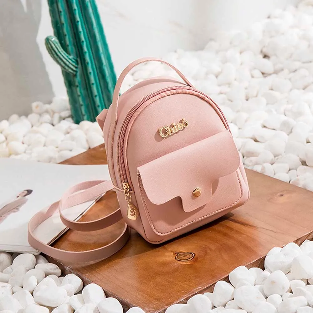 

Xiniu Backpack Bags 2019 Fashion Ladies shoulders Small Backpack Letter Purse Mobile Phone Bag