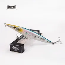 Kingdom Fishing Lure Sinking Pencil Asturie Baits Wobblers Streamline Physique 90mm 17g/110mm 24g/130mm 36g/150mm 45g Mannequin 7503