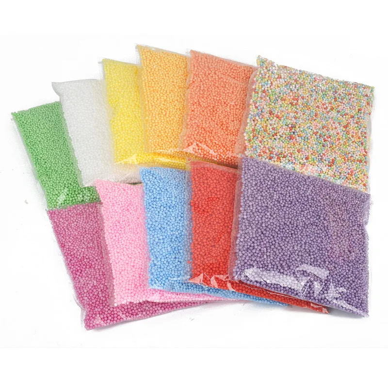 

New Arrival!! 11 Colors 2-4mm 1pack/lot Approx 8000pcs Foam Balls Decorative Ball DIY Wedding/Party Decoration