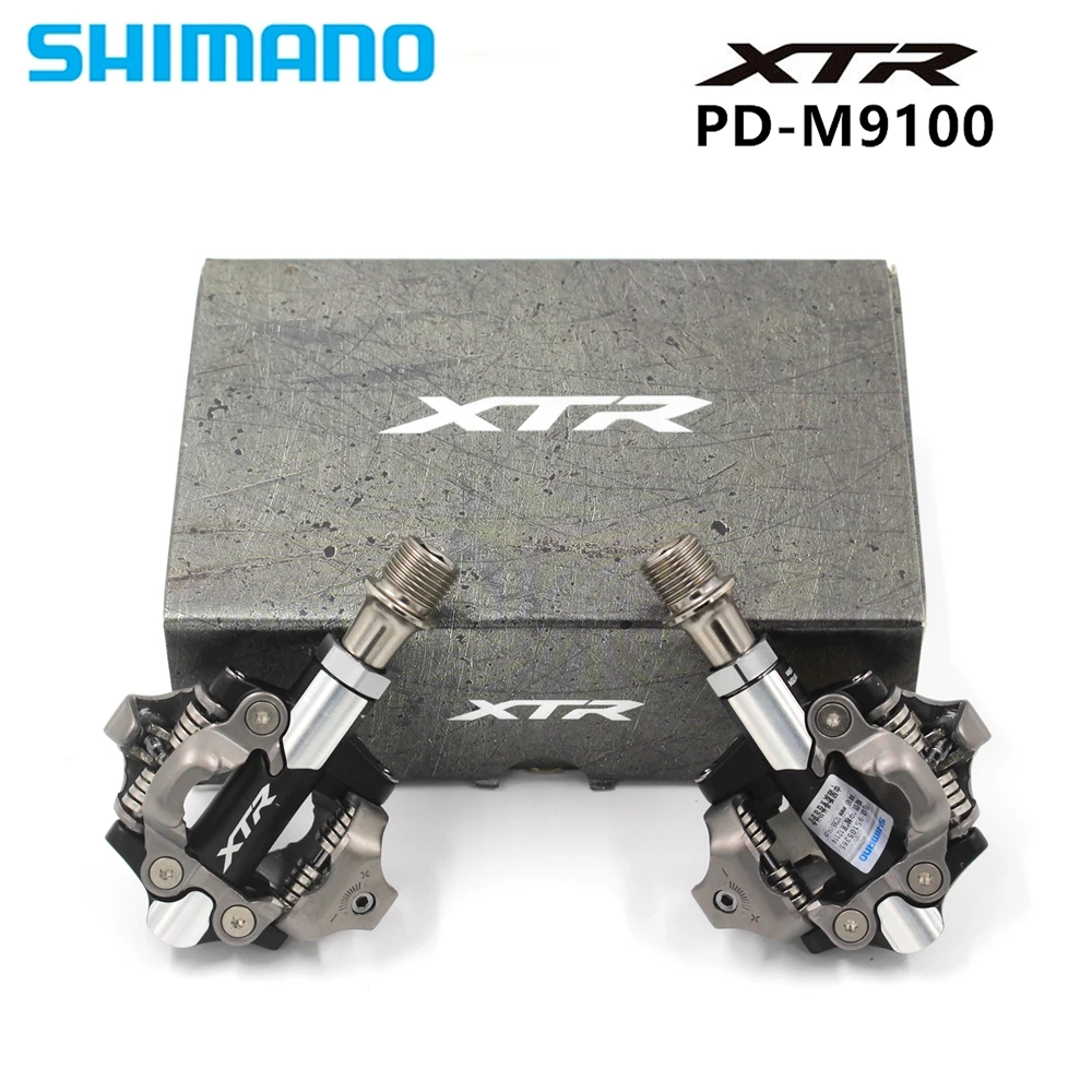 Shimano XTR XC PD M9100 бесклипсовые педали SPD горные велосипеды самофиксирующиеся и бутсы