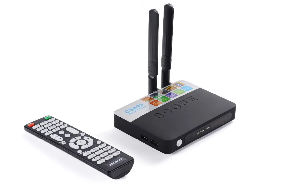 CSA93 ТВ-приставка Android 7,1 2,4G+ 5G WiFi Bluetooth 4,0 3g ram 32G eMMC HDMI S912 Восьмиядерный H.256 4k UCD Google tv Box