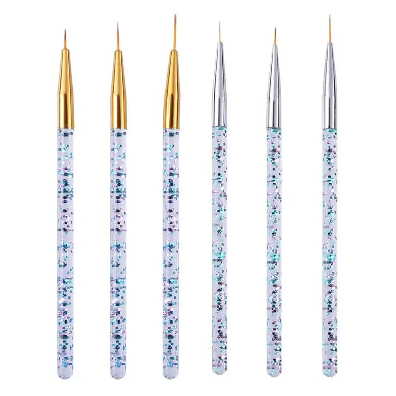 

3pcs Nail Art Pen Drawing Pen UV Gel Brush Decoration Manicure Tools Set