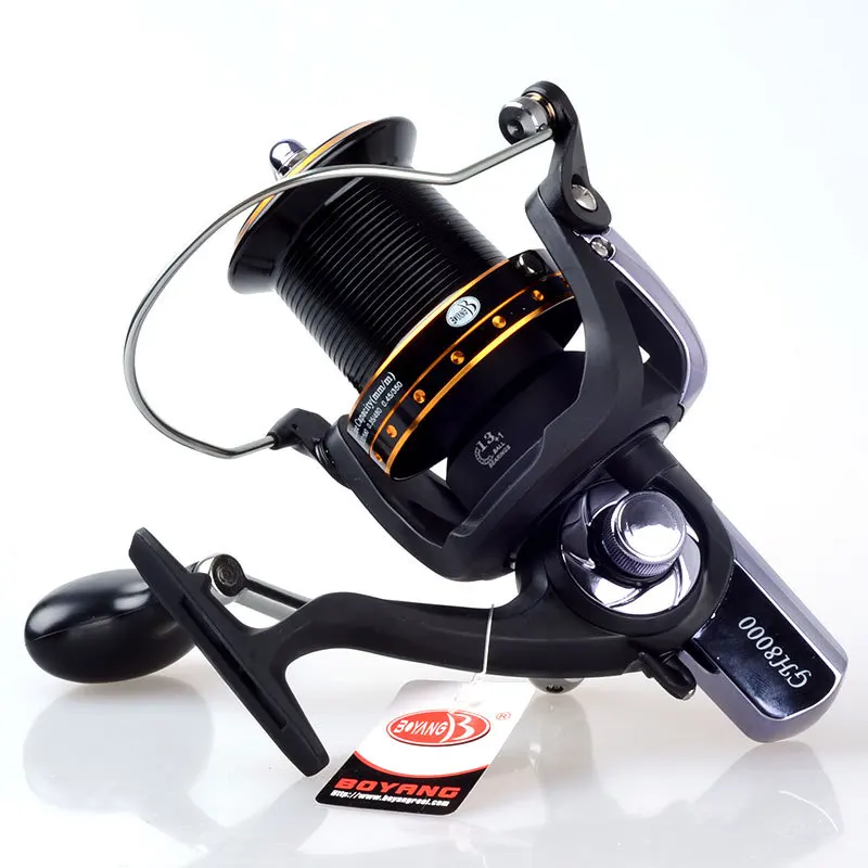 Agepoch 13+1 BB Spinning Spin Drag Long Shot Big Game Worm Shaft Fishing Reel Feeder Carp Cast