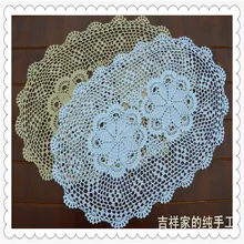 Диван полотенце игла кружевная скатерть для стола Ностальгический винтажный вырез подлокотник вязанные полотенца хлопок Овальный коврик