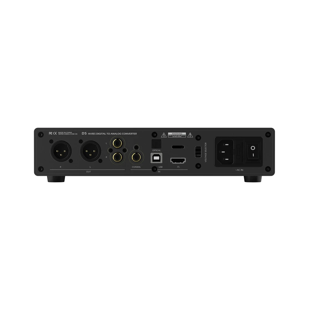  Sabaj D5 Hi-Res equilibrio Amp ESS9038PRO ES9311 32bit/768kHz DSD512 preamplificador Control remoto
