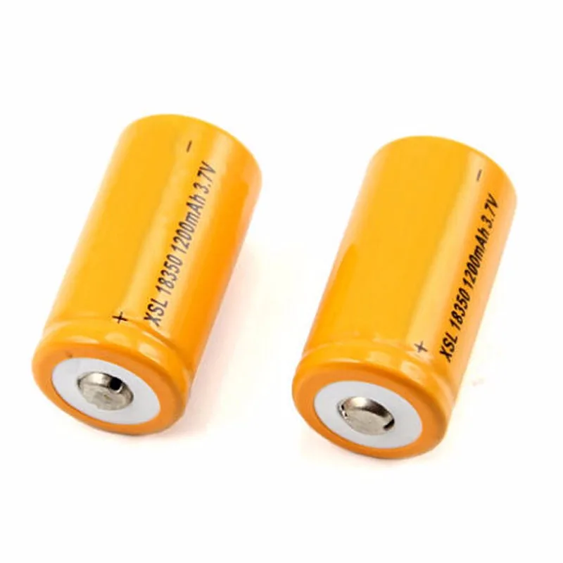 Горячая 18350 Батарея литий-ионный Перезаряжаемые Батарея для K100 электронная сигарета ипв тела 2 шт./лот T16 0,5