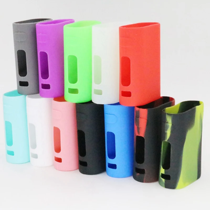 

Fashion Colorful Protective Cover Skin Silicone Case Sleeve Suitable For Eleaf IStick Pico Kit 75w Box Mod 12 Colors