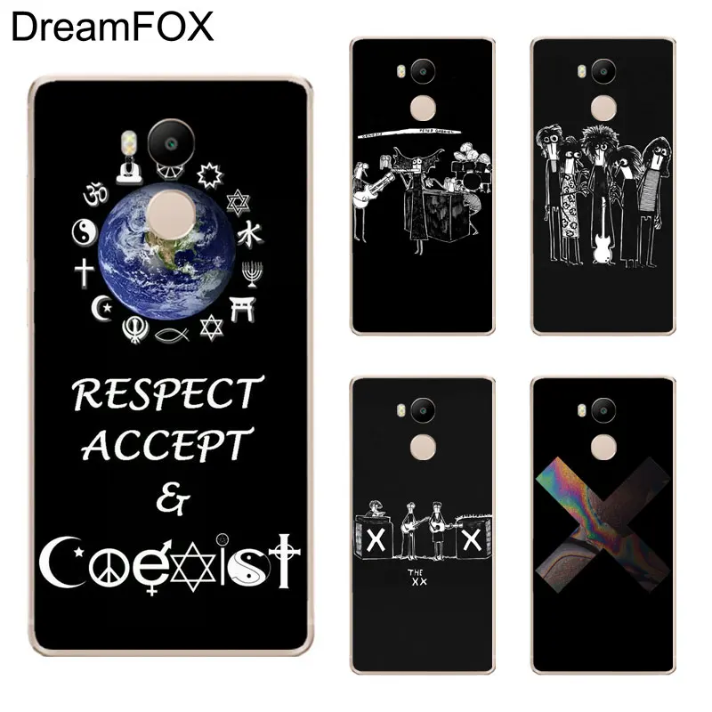 DREAMFOX K052 сосуществуют Tumblr Мягкие TPU силиконовый чехол для Xiaomi Redmi Note 3 4 5 плюс S 4A 4X 5A