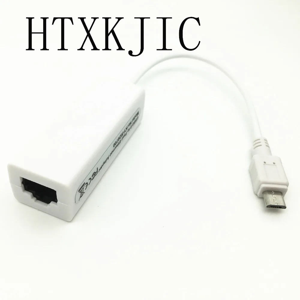 Micro USB 2.0 Male to RJ45 Jack Port Lan Card 10//100Mbps Ethernet Network Cable