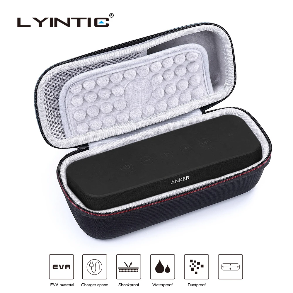 EVA ударопрочный чехол для путешествий Anker SoundCore Boost 20 Вт Bluetooth динамик PU переносной