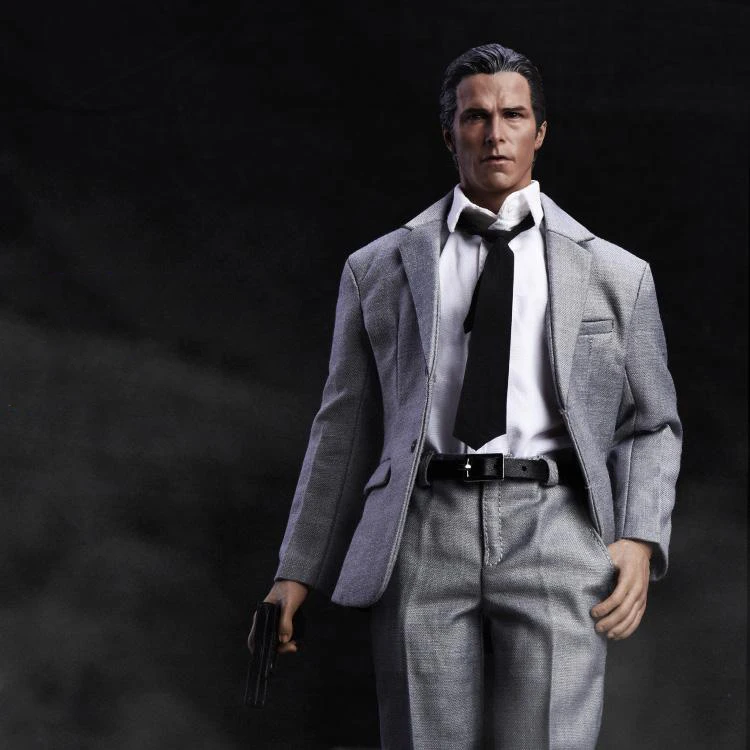 1/6 Scale Male Figure Accessory Men Gray Suit Clothes Business