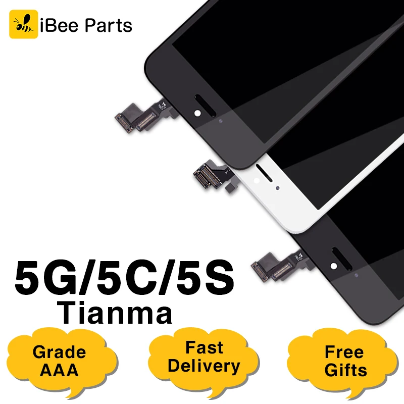 

iBee Parts 1PCS Sample Testing Premium Quality for iPhone 5C 5S SE LCD Free Aliexpress Shipping