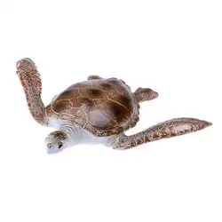 Морская черепаха игрушка модель игрушки мягкие ПВХ детей раннего развивающие игрушки, подарки
