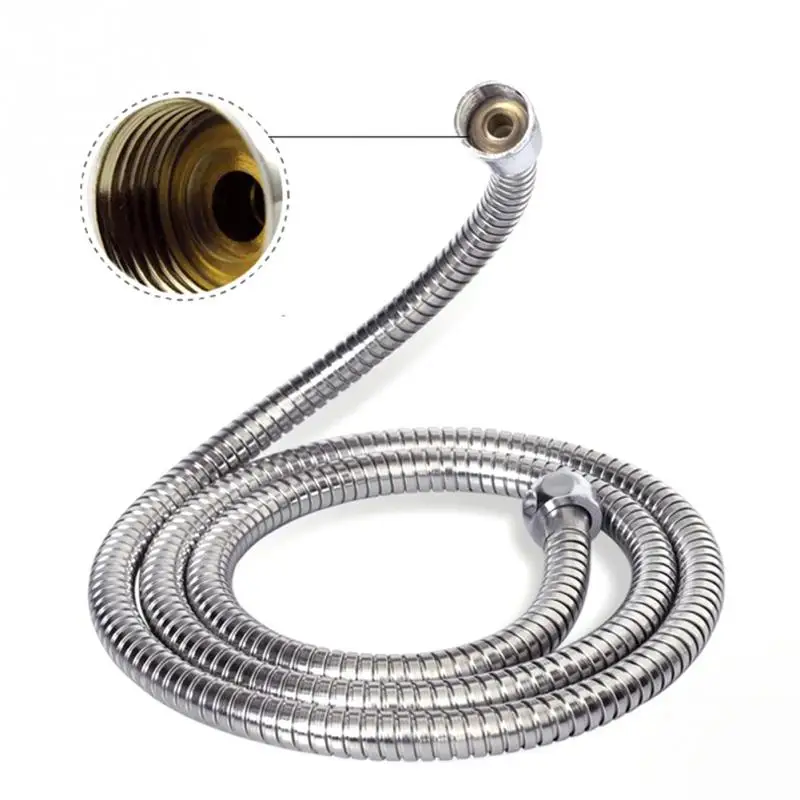 Stainless Steel 200cm Replacement Flexible Handheld Shower Hose For