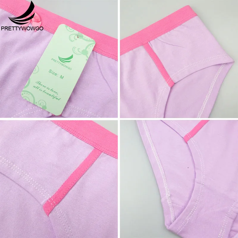 6 шт./лот женские хлопковые трусы нижнее белье трусики M L XL 9060|underwear m|briefs ladiesladies