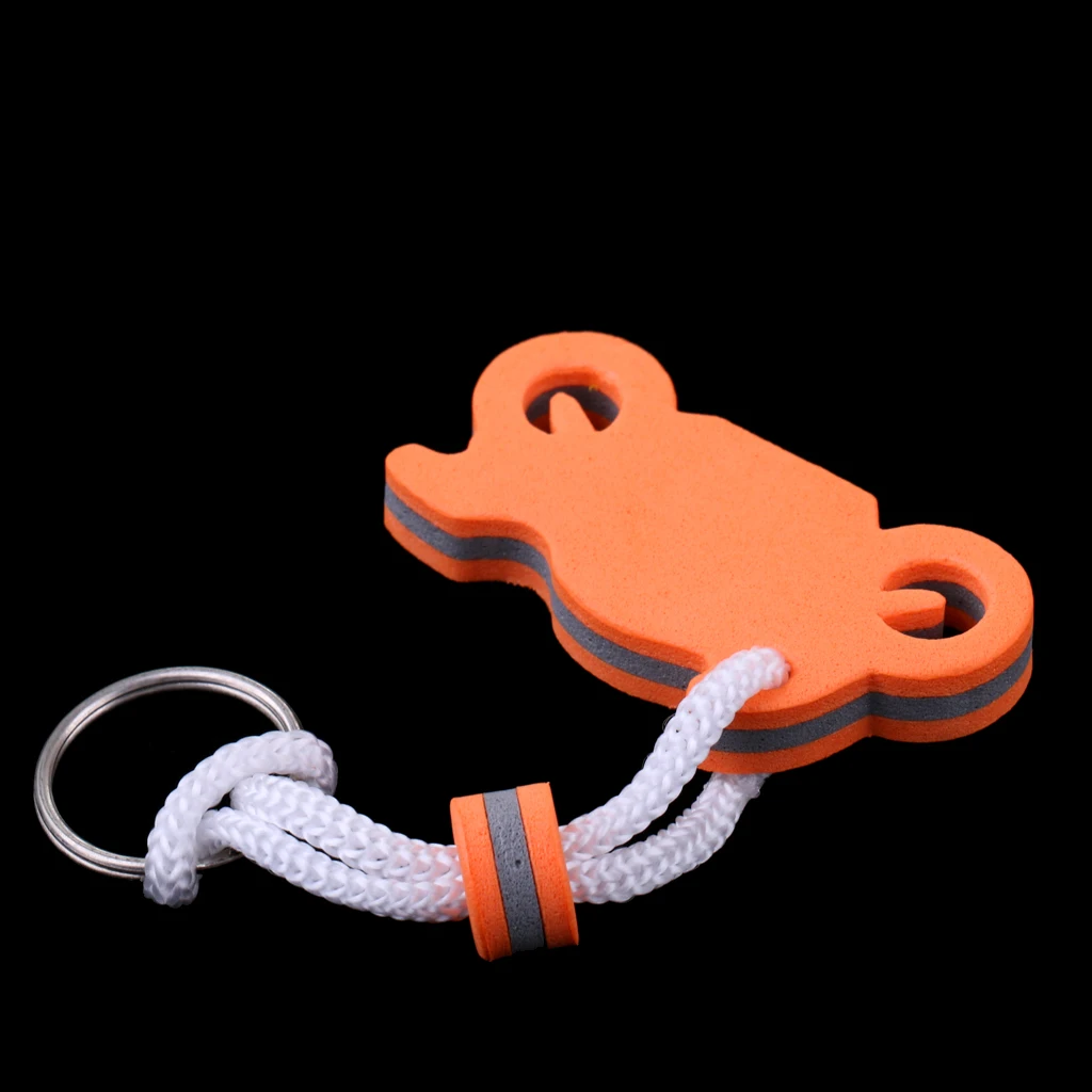 

Portable EVA Floating Motorcycle Keyring Key Ring for Kayak Boating Sailing Fishing Outdoor Sports