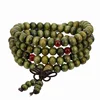 Bracelet Mala en bois de santal naturel pour hommes et femmes, 108 perles de prière, méditation bouddhiste, bouddha, 1 pièce de 8mm ► Photo 3/6