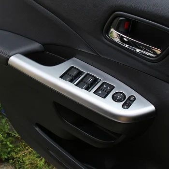 

ABS Plastic FOR HONDA CRV CR-V 2012 2013 2014 2015 accessories Car Interior Door Window Switch Panel Molding Trim Cover