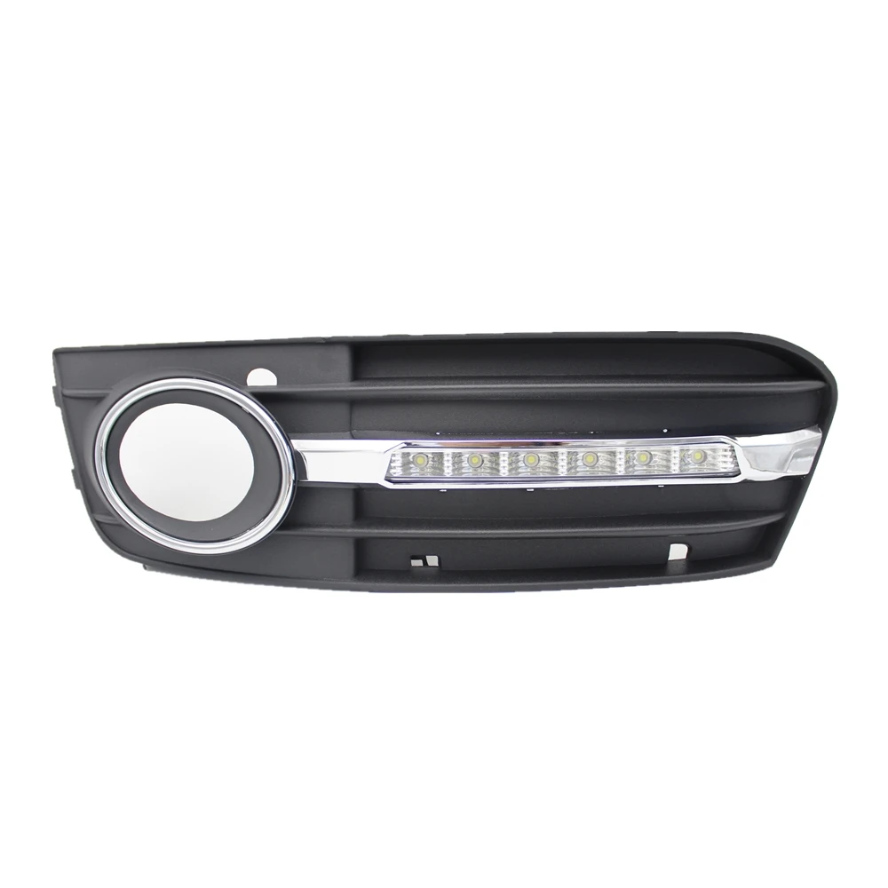  2PCS LED DRL For Audi A4 B8 2009 2010 2011 2012 Car-Styling LED DRL Daytime Running Light Daylight  - 33049064691