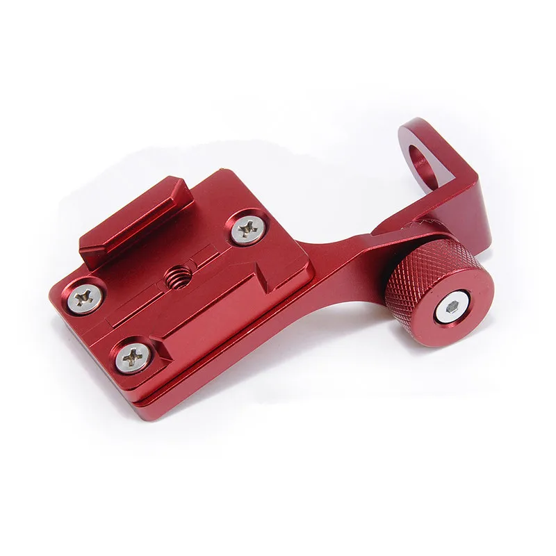 Metal Motorcycle Rearview Mirror Handlebar Mount Clamp  Bracket Holder 360 Rotating Base Adapter for Gopro Hero 6 5 4 3 3+ Camera (2)