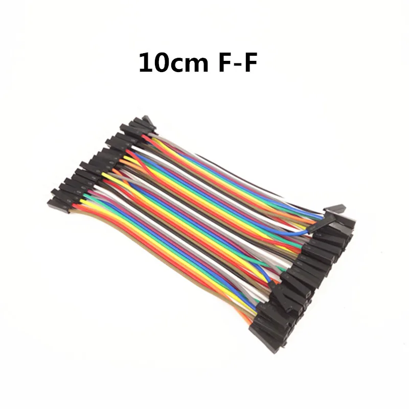 40pcs F F Dupont line 10cm Female to Female Jumper wire female female