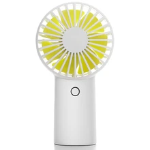 4000 мАч Перезаряжаемый Usb портативный мини-вентилятор бесшумный воздушный охладитель портативный Настольный вентилятор для дома белый