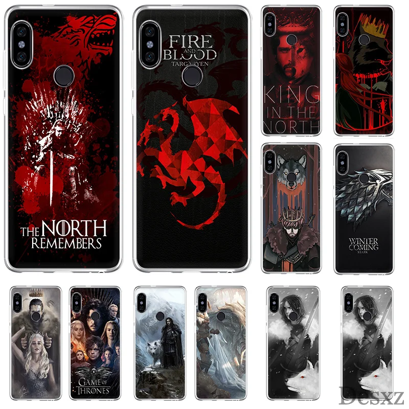 Чехол для телефона Game Thrones Redmi 3S 3 Pro 4 Prime 4X 4A 5 5A Plus 6 6A S2 | Мобильные телефоны и