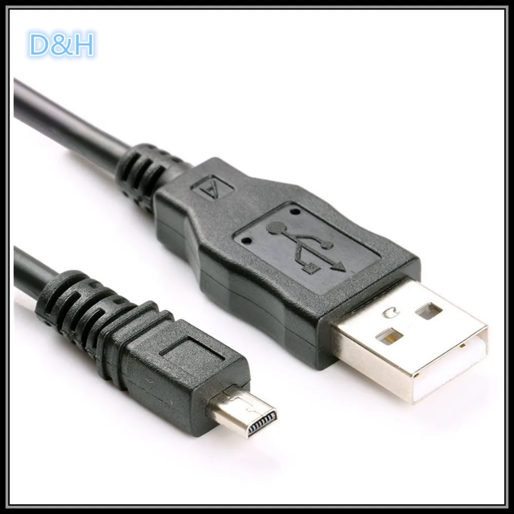 2X CELLONIC® Cable USB dato Compatible con Nikon D5300 D5200 D5100 D5000 D750 D7100 D7200 D3300 DF CoolPix B500 L310 L330 L340 L810 L820 L830 L840 P500 P510 P520 P530 A10 A100 A300 UC-E6 Cable Carga 