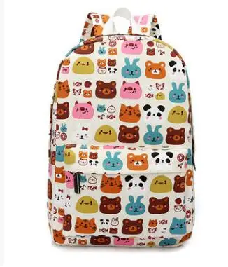 Kxie Brandis мягкий рюкзак модная школьная сумка для девочек Школьный рюкзак с рисунком граффити - Цвет: K3