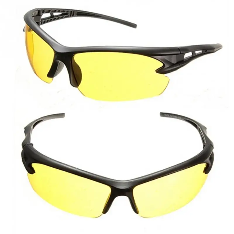Brand Design yellow lens Night vision Driving Glasses Reduce Glare