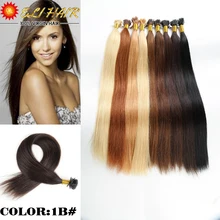 18inch-24inch 0.5g/S Grade7A Keratin Stick I tip Pre-bonded Hair Extension 100% Real Human Hair Extension Virgin Remy Human Hair