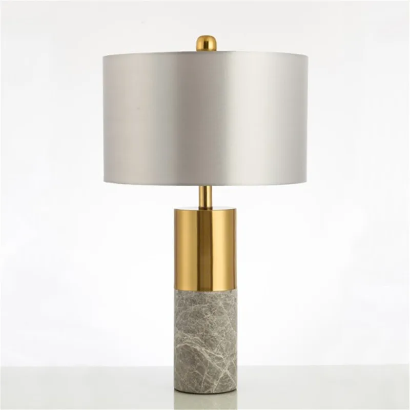 Grey Marble table lamp