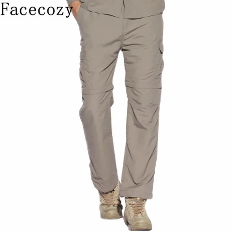 Fcaecozy hombres verano deportes al aire libre secado rápido extraíble escalada y senderismo pantalones transpirable Camping y Trekking Anti-UV Sweatpant Fcaecozy hombres verano deportes al aire libre secado rápido extraíble escalada y senderismo pantalones transpirable Camping y Trekking Anti-UV Sweatpant