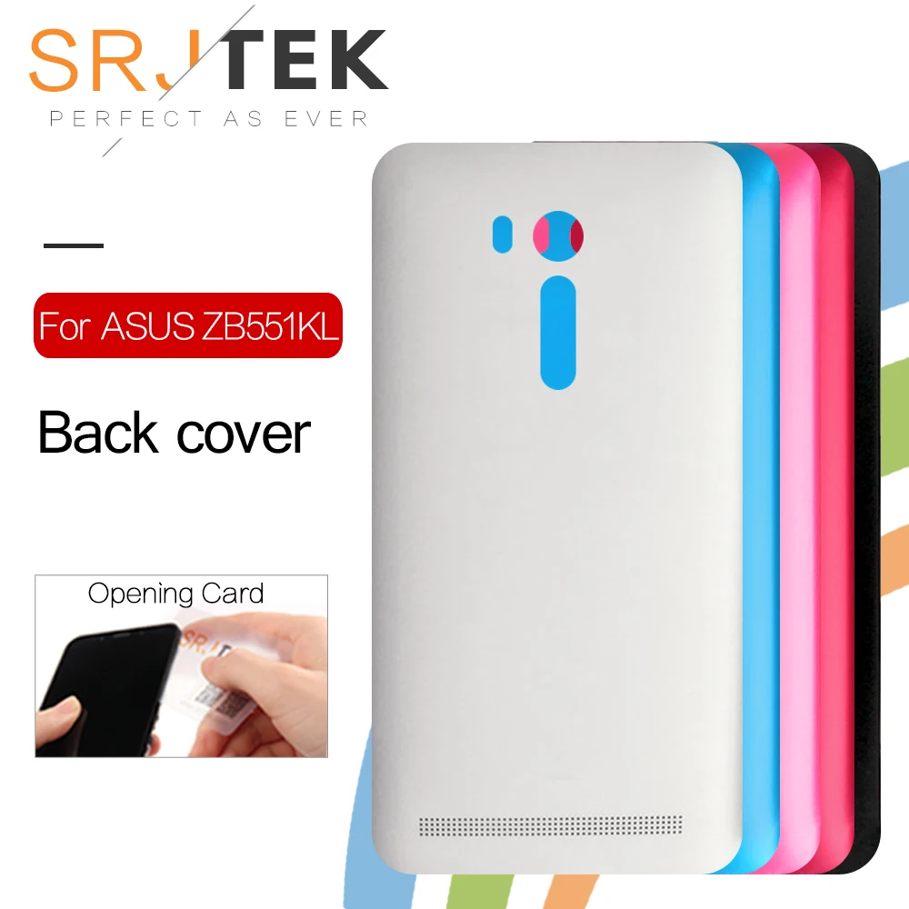 

SRJTEK Housing For ASUS Zenfone Go TV Back Battery Cover Door ZB551KL with Power Button Replacement Parts