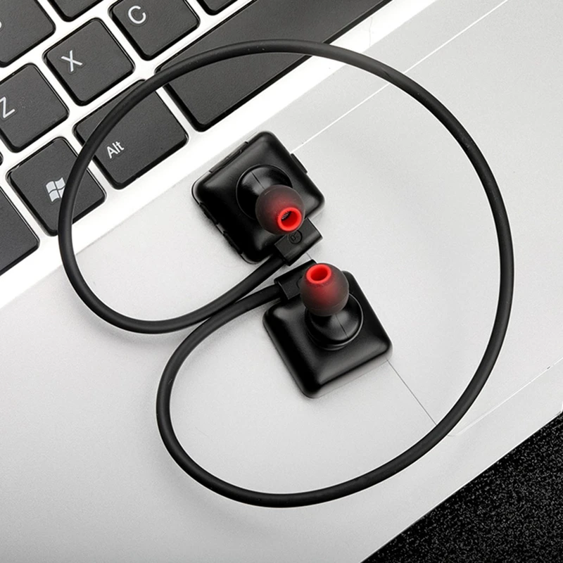 

HATOSTEPED AWEI A848BL Waterproof Bluetooth Headphones With Microphone Stereo Wireless Headset Music Sports Earbuds For Phone