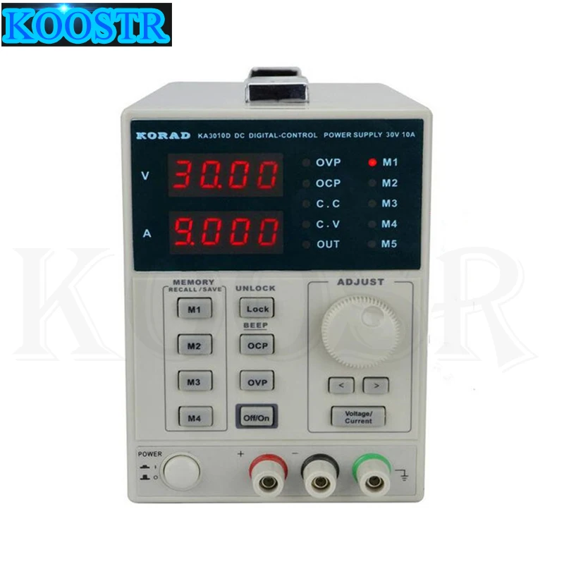 KPS305D 30V 5A выключатель постоянного тока Питание 0,1 V 0.01A цифровой Дисплей Регулируемый мини DC Питание