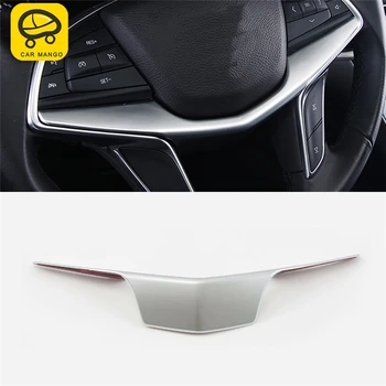 

CAR MANGO Car Styling Steering Wheel U Style Cover Frame Trim Sticker Interior Accessories for Cadillac XT5 2016