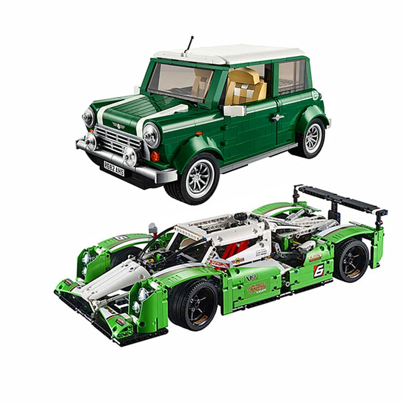 Technic Series  10242 Minicooper Car  Building Blocks Bricks Children Car Model Gifts Toys