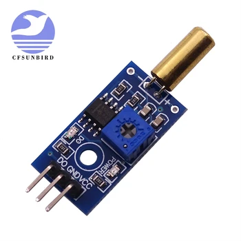 

Free shipping 100PCS SW-520D SW520D angle Sensor Module ball switch tilt sensor module 3-pin
