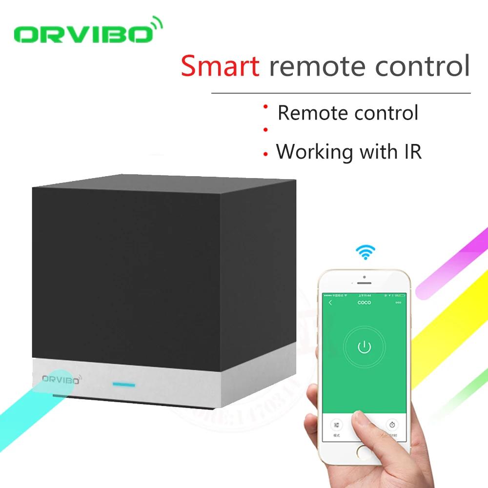 Alexa & Google Home Orvibo XiaoFang Smart Home Automation MagicCube WiFi IR Remote control by iOS Android